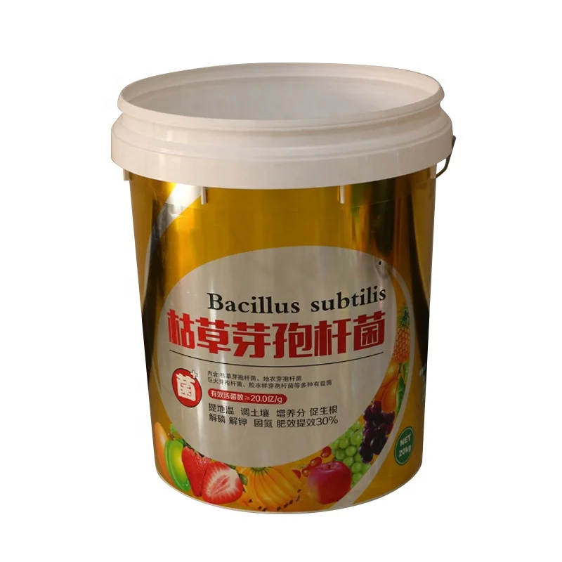 IML Label for Plastic Container Bucket Iml Label for 20L Buckets