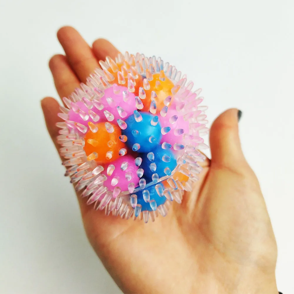 Fast Delivery Top Quality Spiky Squeeze Ball Stress Relief Sensory ...