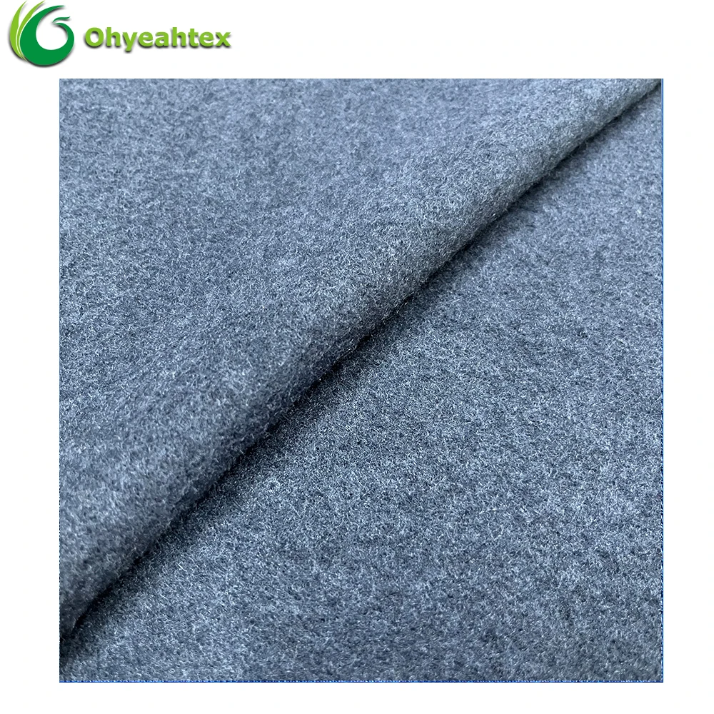 Ecofriendly Recycled Polyester Cotton Fleece Fabric For Hoodies Buy