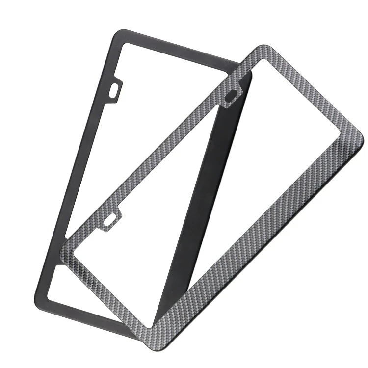 Colorful Stainless Steel Aluminum Blank License Plate Frames High