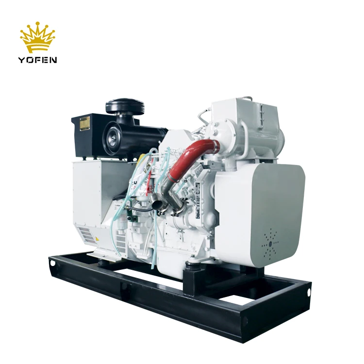 Marine Top Power Cummins Diesel Generator 10kw-100kw Waterproof 3-Phase 50Hz Single Marine Genset