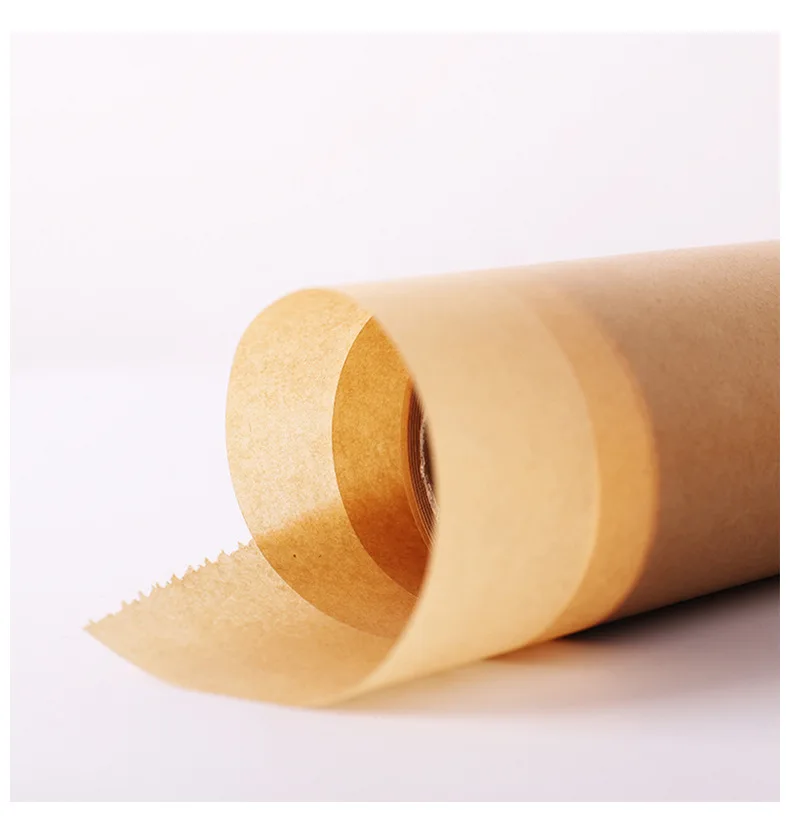 Commercial Unbleached Baking Parchment Paper Roll 5mx300mm with Cutter