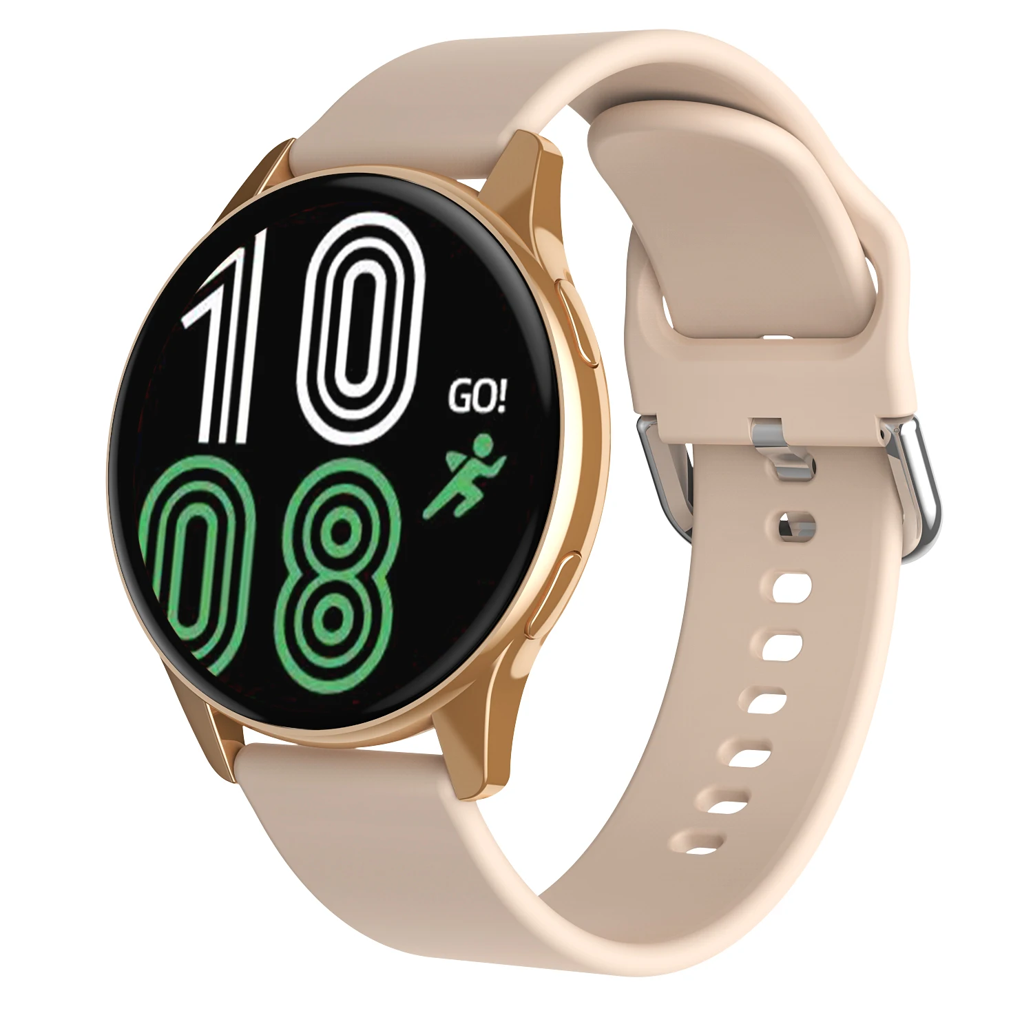 Smart Watch Active 2 Fitness Tracker Heart Rate Monitoring T2 Pro Round Screen  IP67 Waterproof Smartwatch for Men Women