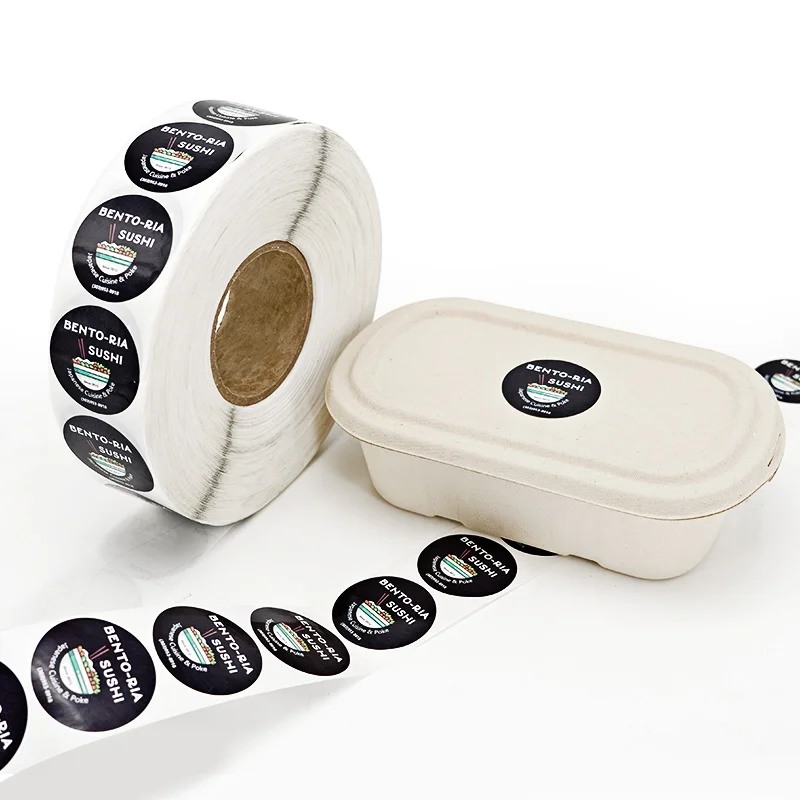 Private Printing Waterproof Adhesive Vinyl Glass Or Plastic Bottle Jar