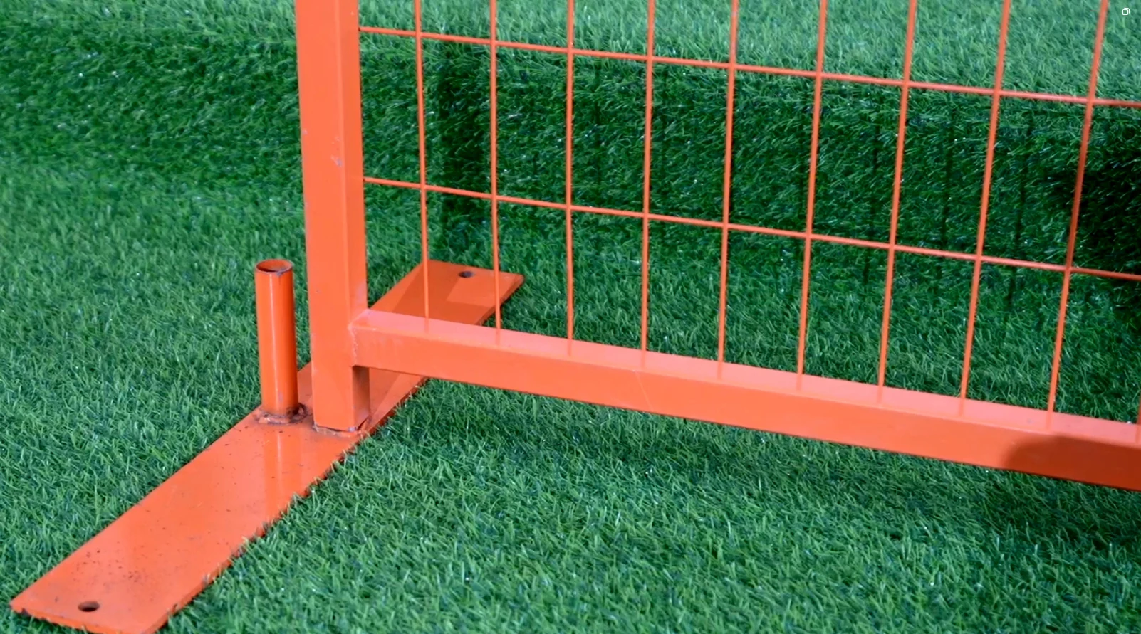 High Quality Temporary Construction Barrier Safety Heavy Duty Removable Iron Fence supplier