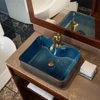 Blue and brown