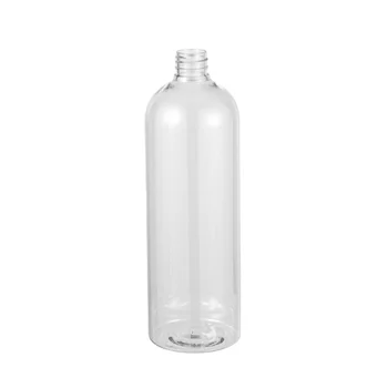 Inclined Shoulder Round Pet 1000ml Support Oem Customization 1 Liter Pet Supplier 1l Plastic Plastic Bottle