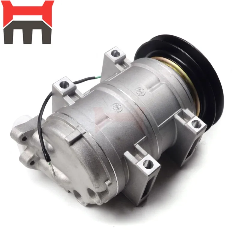 カーエアコン　コンプレッサー エアコンコンプレッサー4431081掘削機用ZX110ZX120 ZX130 ZX135