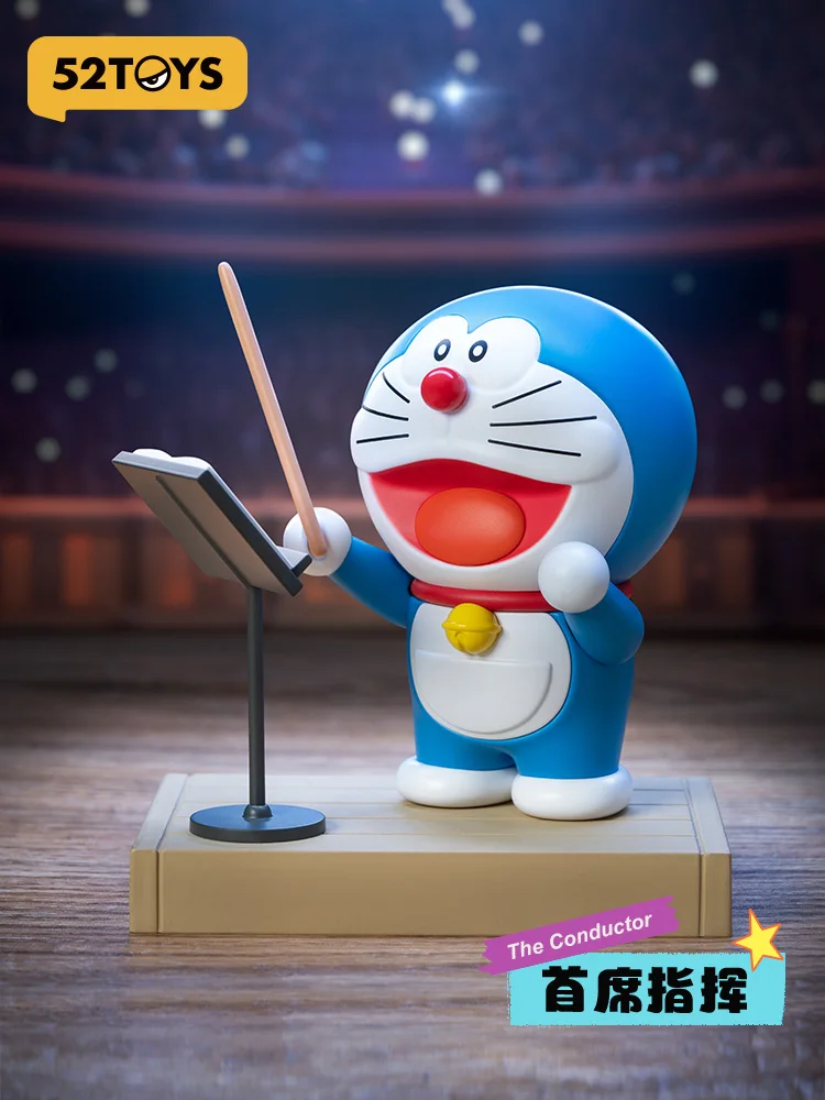52TOYS Doraemon Concert Series Blind Box Handmade Trendy Toy Doll