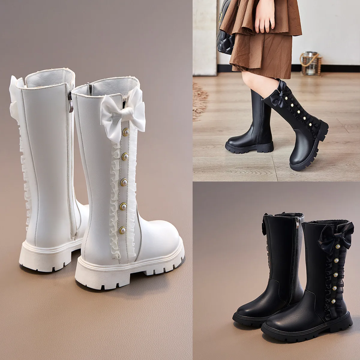 Long Boots Baby Baby Girl Knee High Boots Outlet