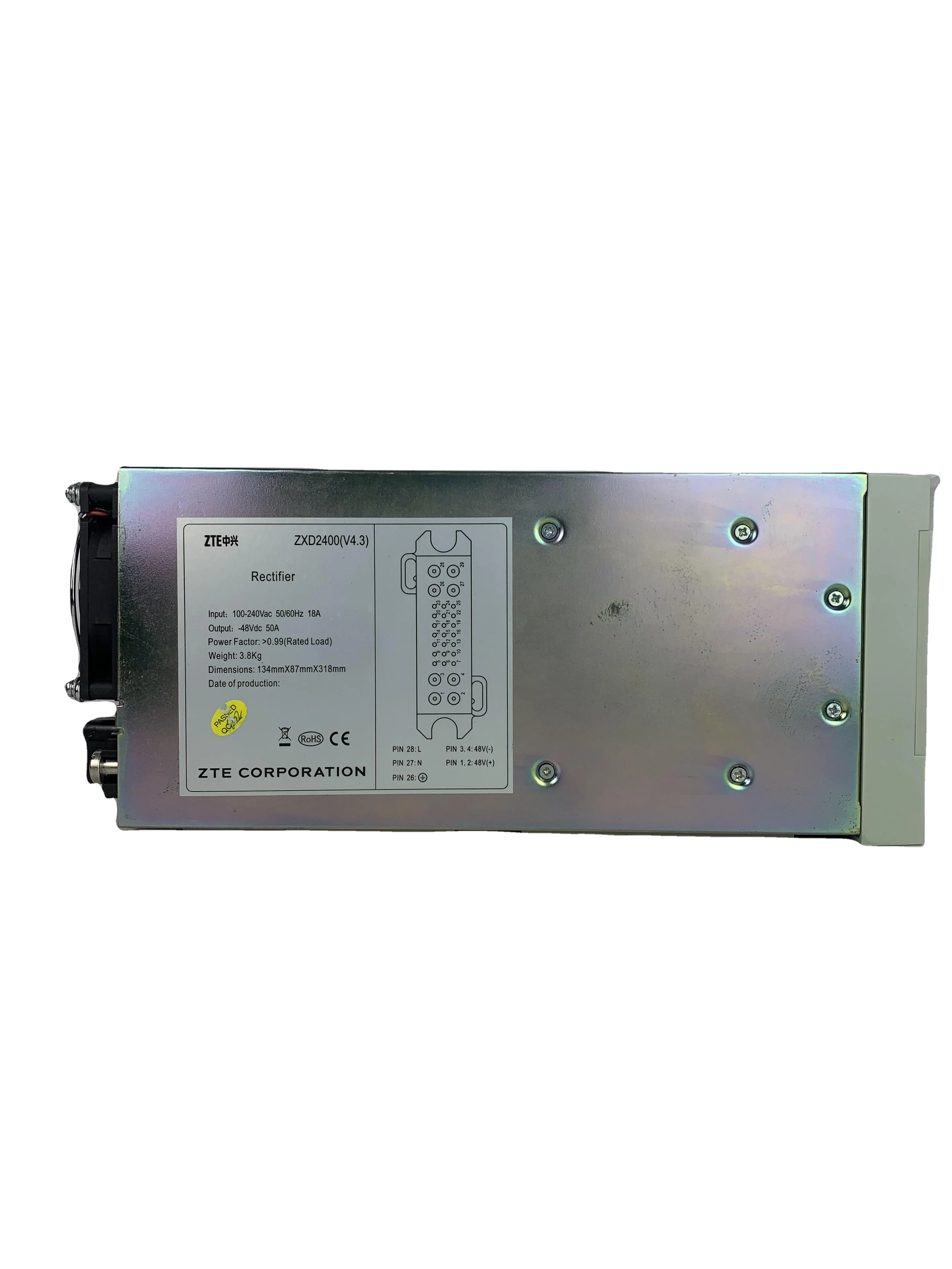 Zte Power Supply 48v 50a ZXD2400 V4.3 - Reliable Rectifier