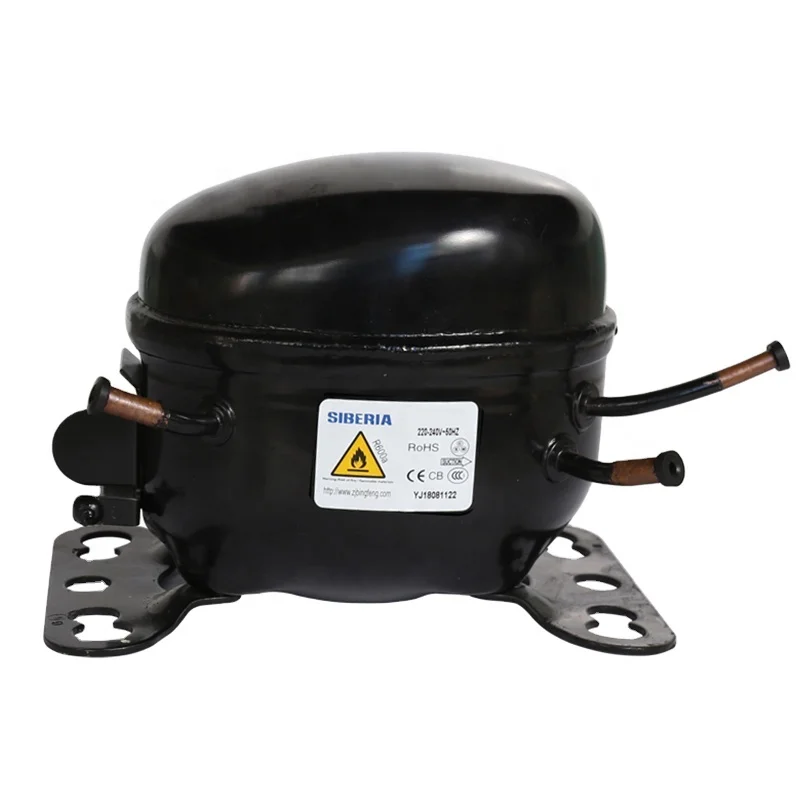 Низкошумный инверторный компрессор R600a для холодильника в Сибири