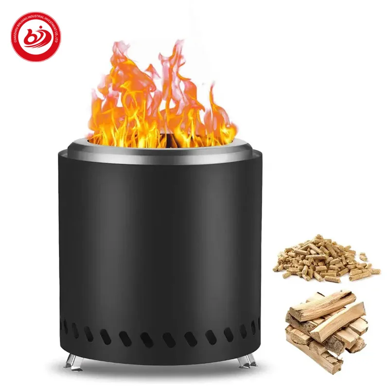 Outdoor And Indoor mini Multifunctional Campfire Firewood Stoves Camping Smokeless  Fire Pit