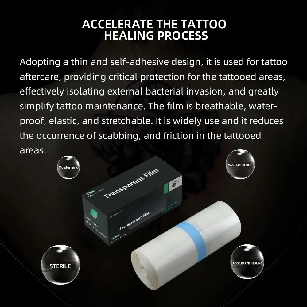 Защитная пленка для татуировок ремонтная 3 28 футов рулон защитной дышащей пленки ухода за