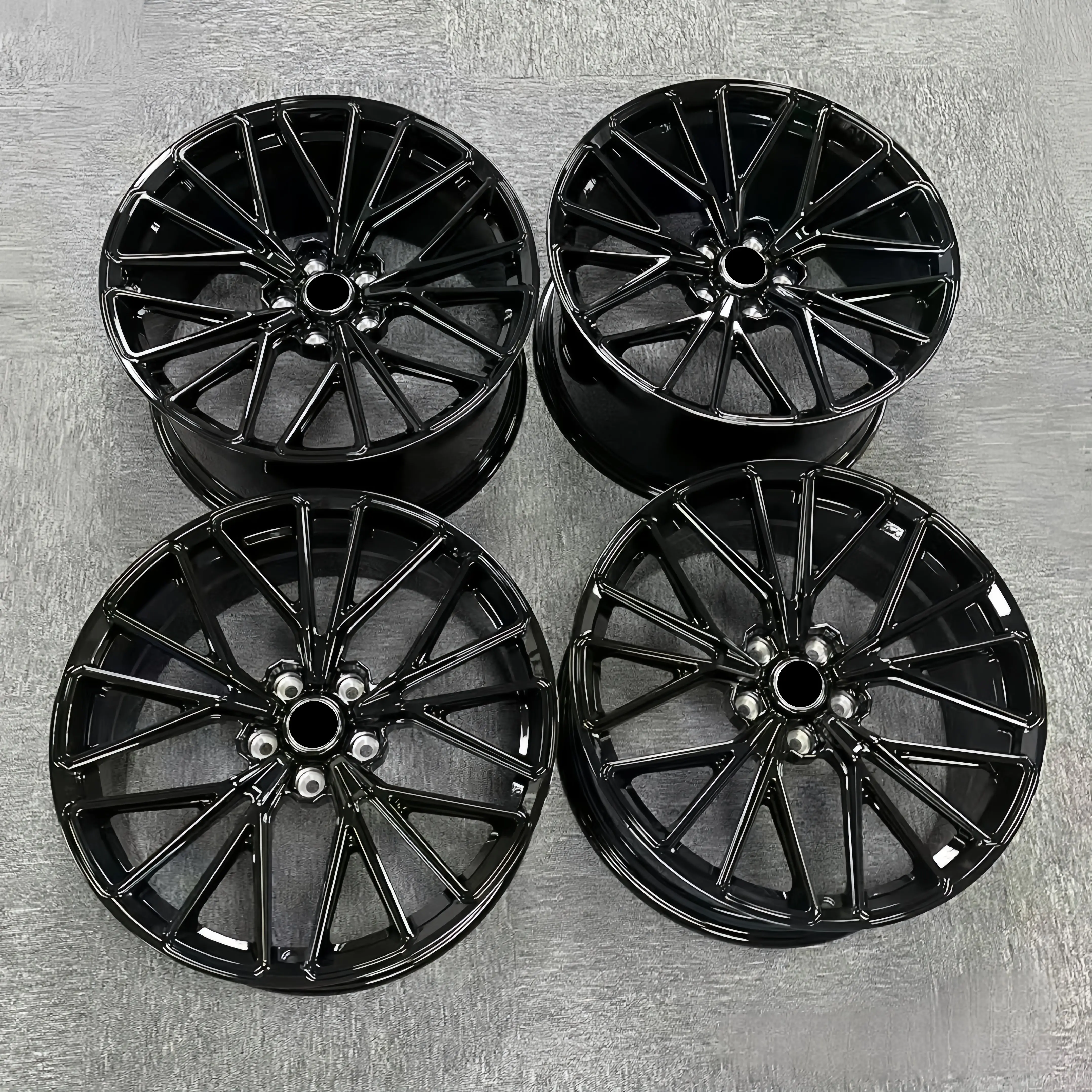 XINLAI 1-Piece Deep Concave Forged Racing Car Wheel Hot Sale 5x120 5x112 5x114.3 18 19 20 21 22 Inch Polished Aluminium Alloy - Image 3