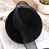 Grande plaque noire 4CM40 yards fil queue de poisson