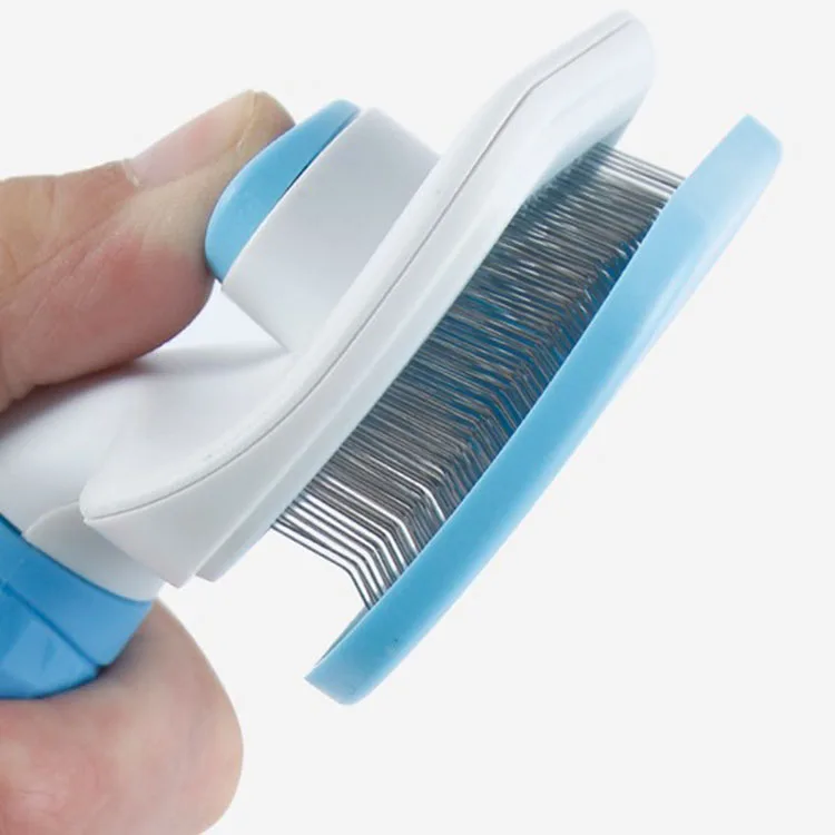 Best Selling Cat Remove Pet Hair Self Cleaning Comb Pet Grooming Comb