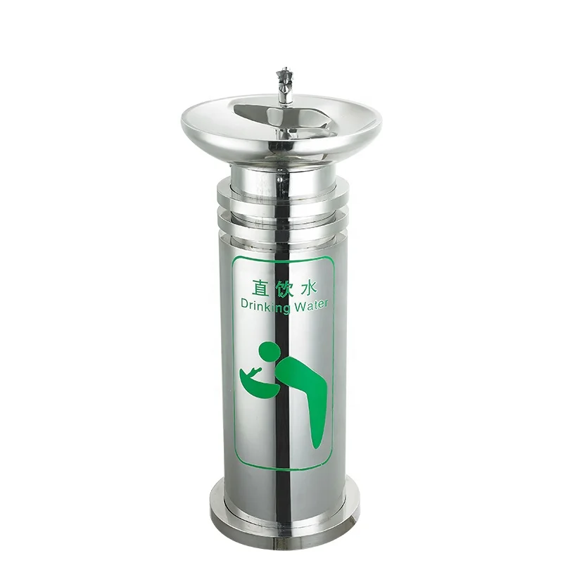 stainless steel outdoor garden drinking fountain purifier direct drinking water dispenser