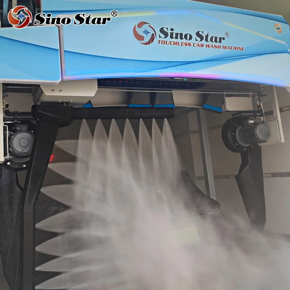 Sino Star G9 Pro Touchless Contactless Automatic Car Washing Machine Vehicle Cleaning System Auto Workshop Car Wash Equipment