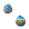 color Christmas ball