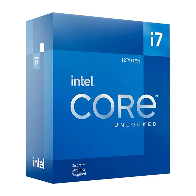 新しいIntelCore i712700KFプロセッサ最大5GHz65WDDR4メモリCPU 