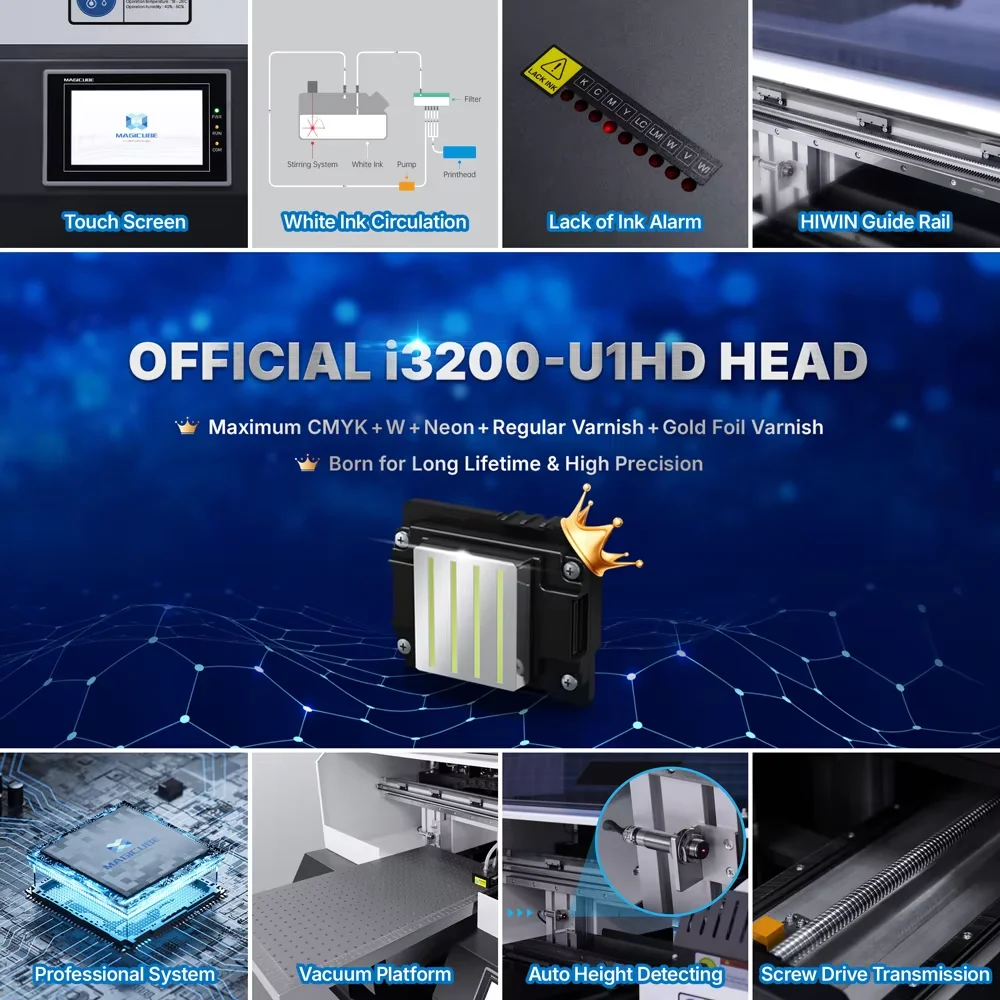 Most Popular SinoColor Small A2 A3 One I3200-U1HD Head Desktop Flat Bed UV Printer for Cards and Phone Cases