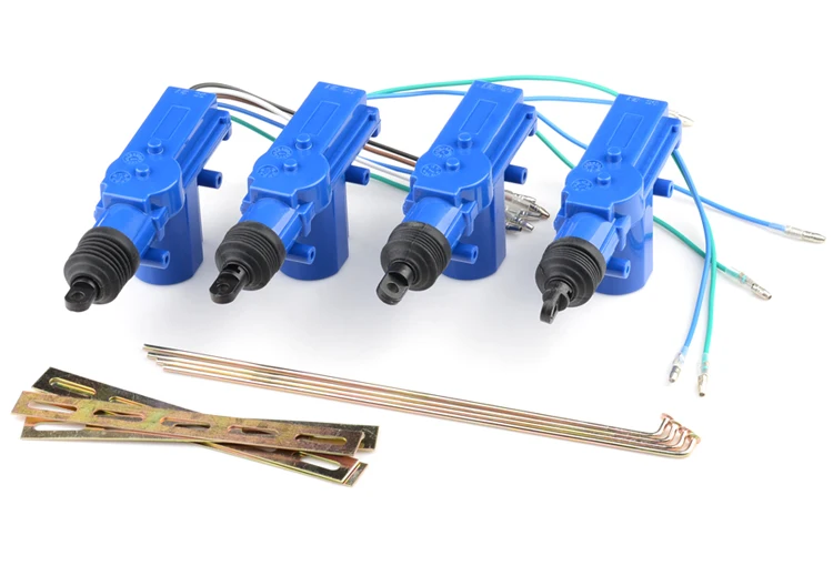 Universal Car Central Locking System Kit With 2/5 Wire Actuator Auto