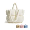 puffer tote bag