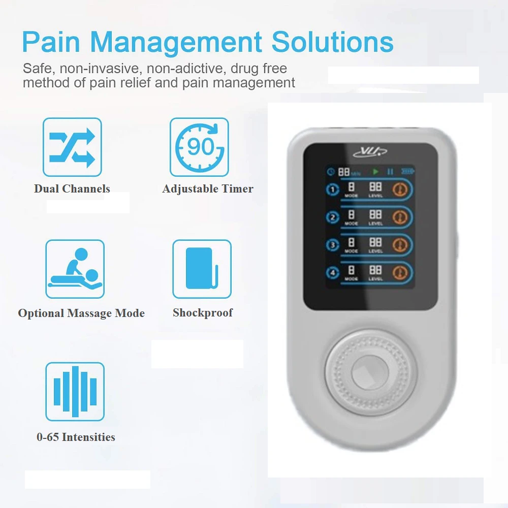 ems pulse massager tens unit for pain relief-63