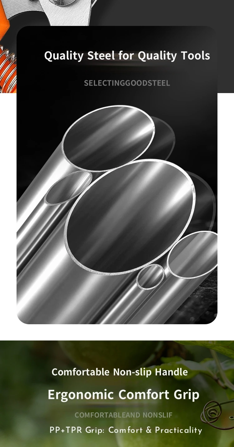 Sharp garden scissors