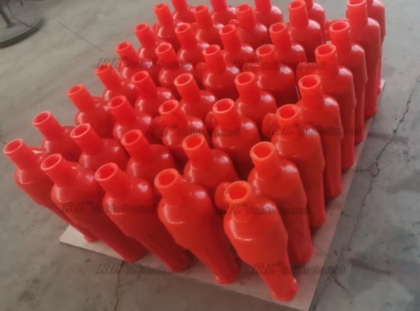 Solid Control Hydraulic Cyclone for Petroleum Drilling, Dual Nozzle Cyclone