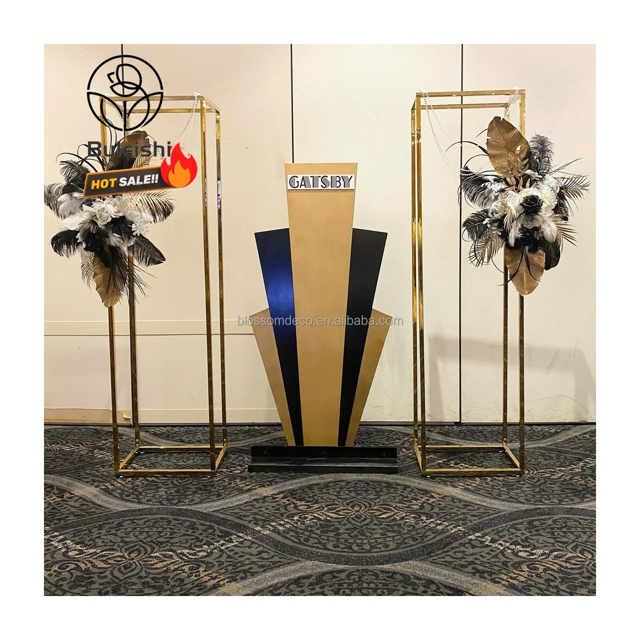 Candle Arch Backdrop Wedding Party Decoration Candle Wall Backdrop