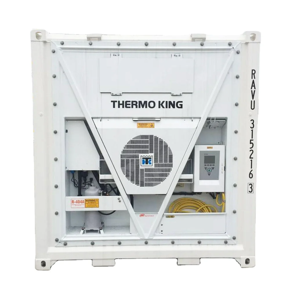Isoブランドの新しい40フィート40hqリーファー冷蔵コンテナ (ビタ付き