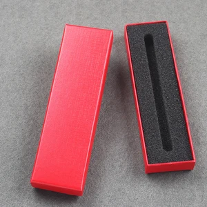 Cheapest Best Selling Black Blue Red White Paper Box Packaging for Pen With Logo Printing Customized Advertising for Office Gift