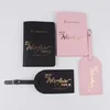 Black and pink 4-piece set