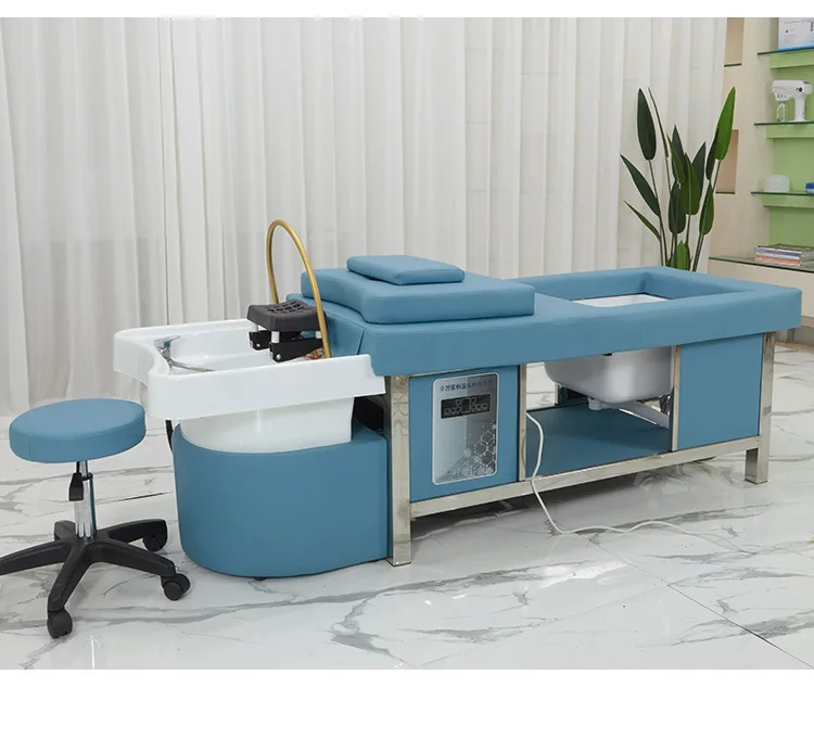 Salon Spa Water Circulation Hair Washing Massage Chair Nursing Thai ...