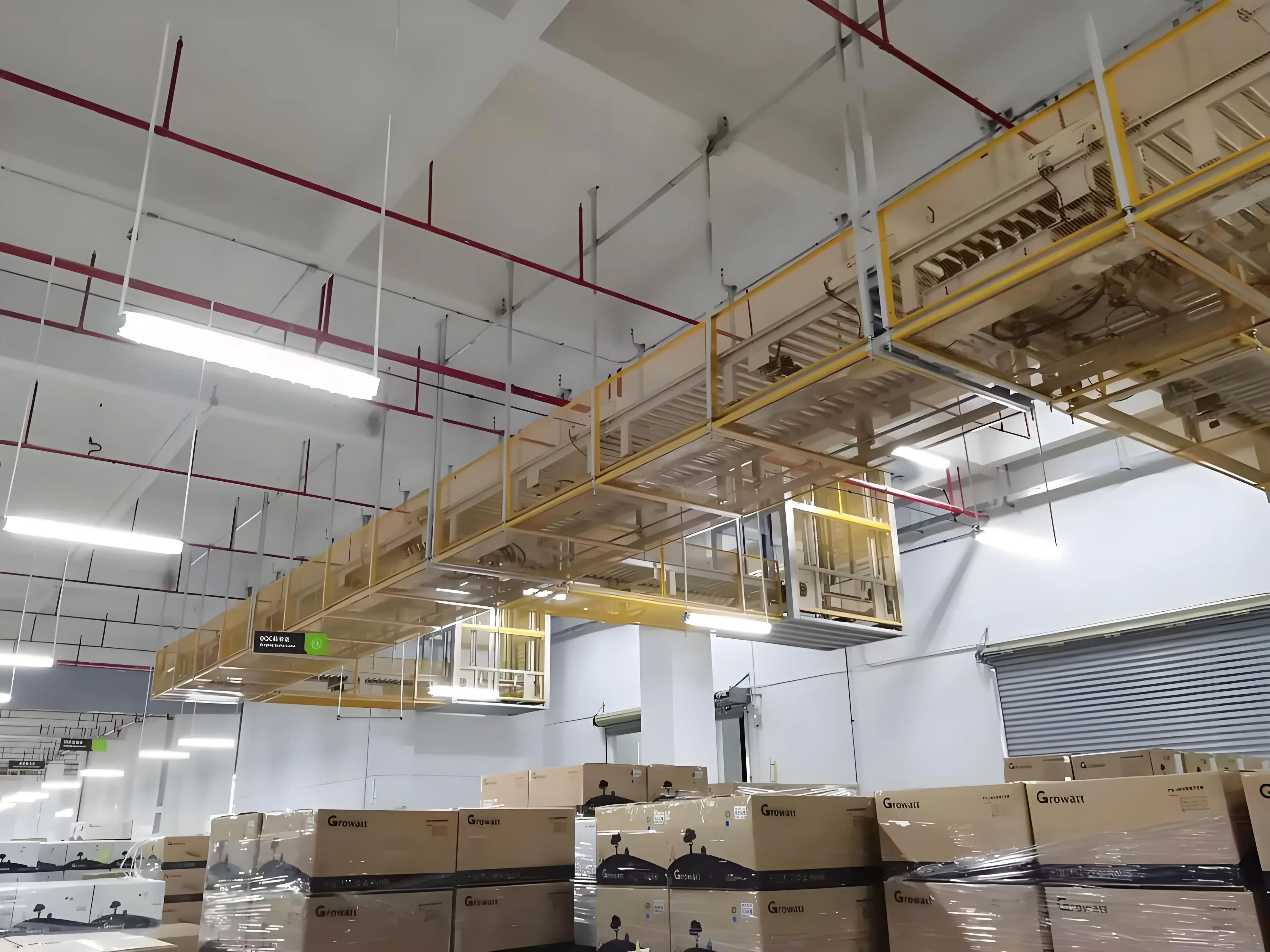 Industry Overhead Automatic Conveyor Line for Logistic Transportation