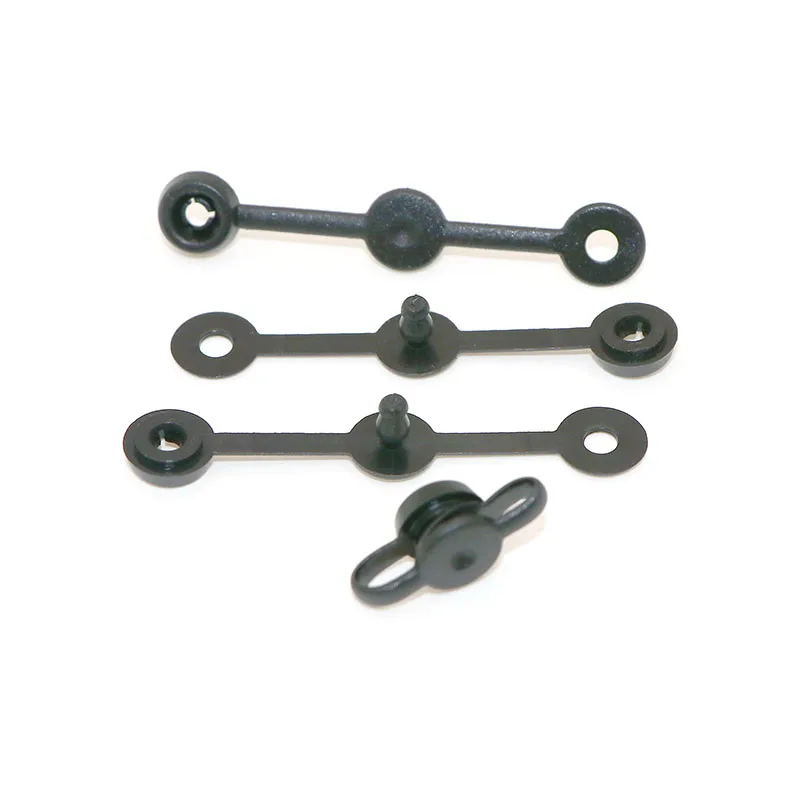 Hot Sale Plastic Medical Wristband Snap Closure Wrist Bands Snap Button  Clasp Clip