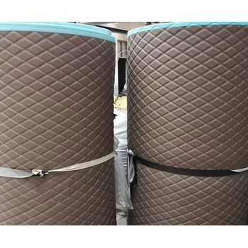 Wholesale High Quality Tpe Roll 5D Mats Raw Material Leather Floor Auto Car Mat Material