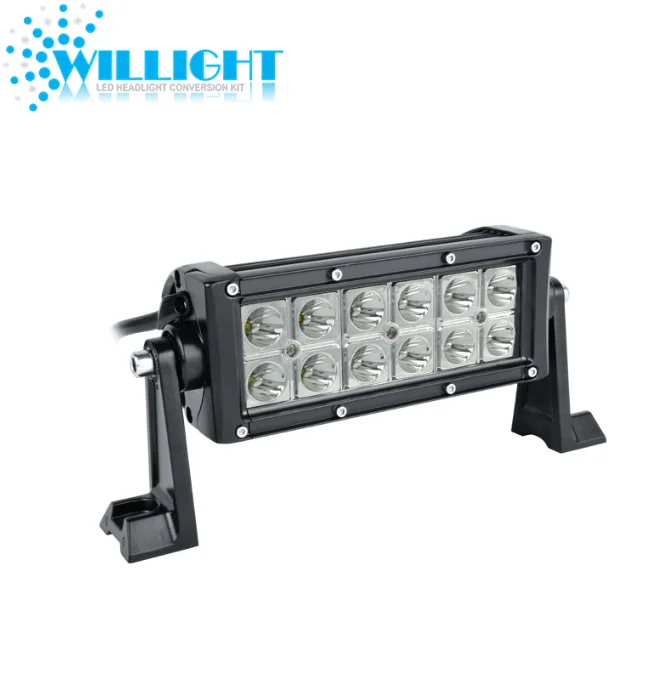 7.5 INCH 36W 3060lm double row led light bars for trucks