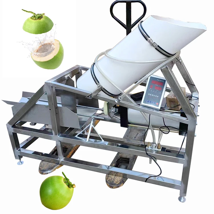 Young Coconut Half Cutting Machine Coconut Water Extraction Machine