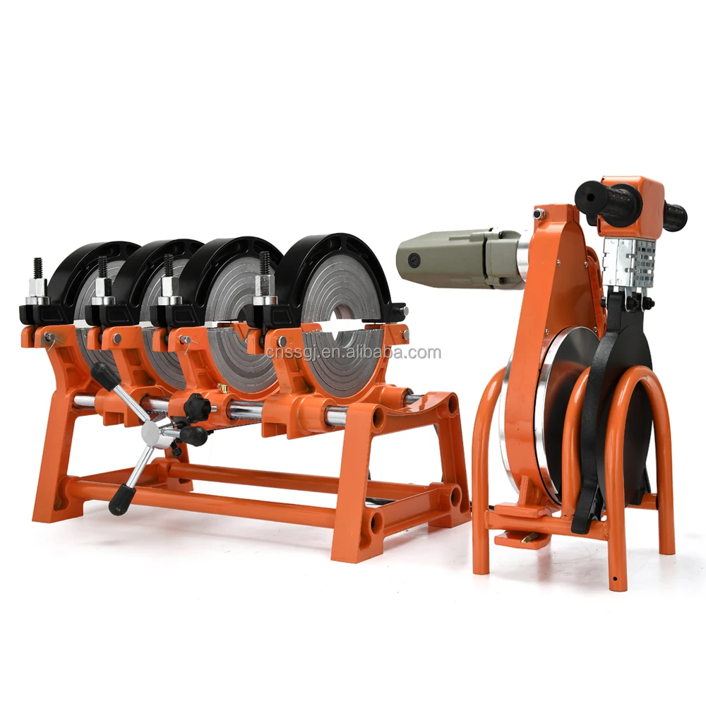 Manual HDPE Pipe Jointing Machine HDPE Butt Welding Machine 250mm Hand PE Thermofusion Welding Machine