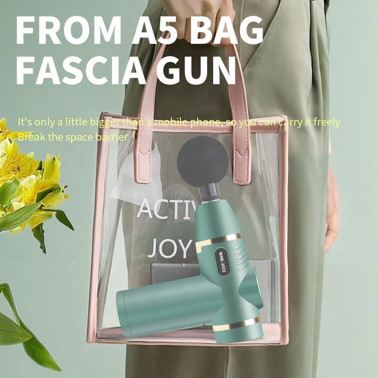 2024 Rechargeable Massage Gun Deep Muscle Vibration Therapy