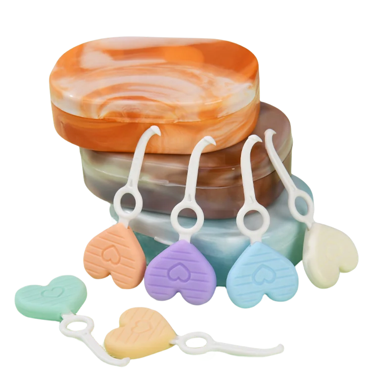 Lollipop Silicone with Handle Chewies for Aligner Trays Seater Orthodontic Munchies for Aligners