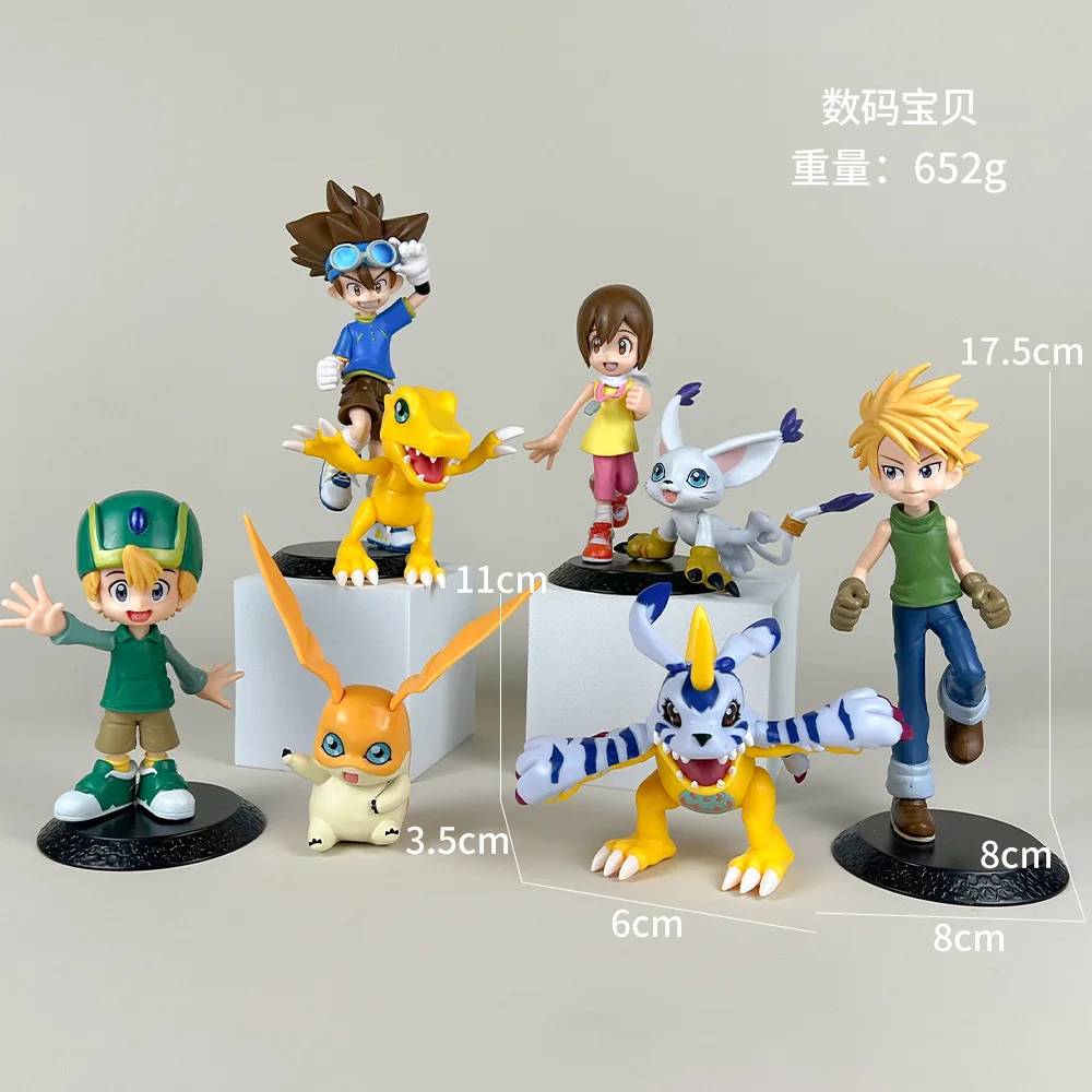 Japan Anime Digital Monster Digimon Model Toys  Action Figure Collection Model Toy