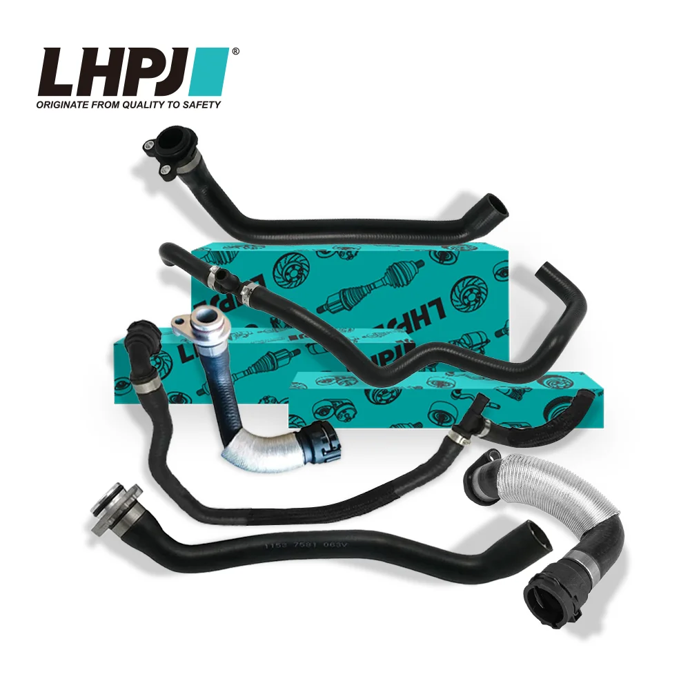 LHPJ Cooling System Coolant Radiator Water Hose 11531438633 for BMW E39 Radiator Hose