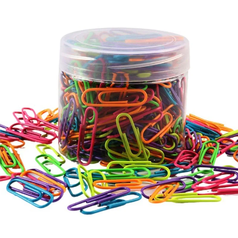 Разные цвета размер офиса школы металлические зажимы для бумаги закладки канцелярские большого размера на заказ