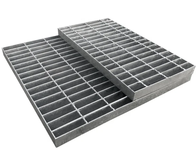 Heavy Duty Steel Floor Grating Stainless Steel Concrete steel grating for trench cover plate Sustainable bar grating