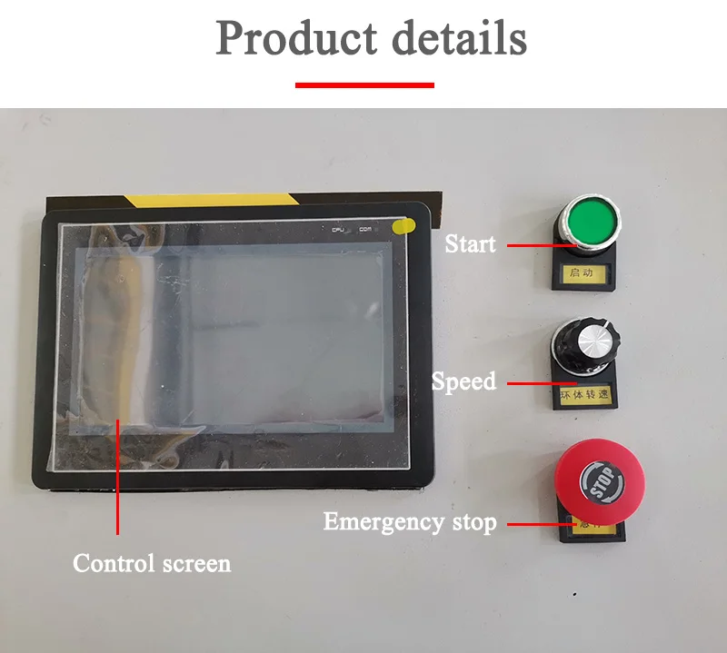 Full Automatic Orbital Stretch Wrapping Machine /Pipe Wrapping Machine work by Bubble film