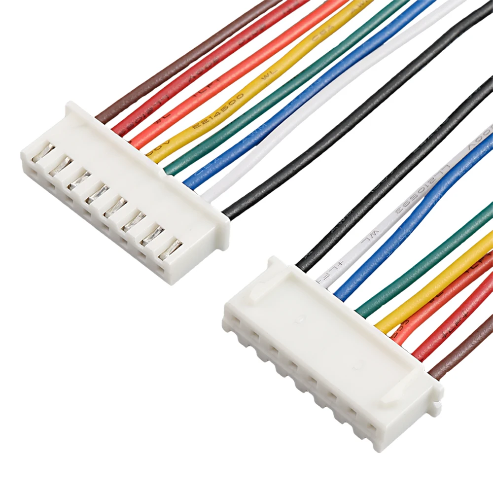XHP-8 Plastic PPT GF20 Wiring Harness Jst-XH-8P 2.5mm Pitch Connector Wire Harness